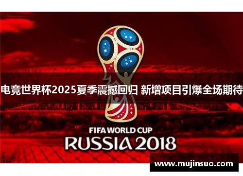 电竞世界杯2025夏季震撼回归 新增项目引爆全场期待